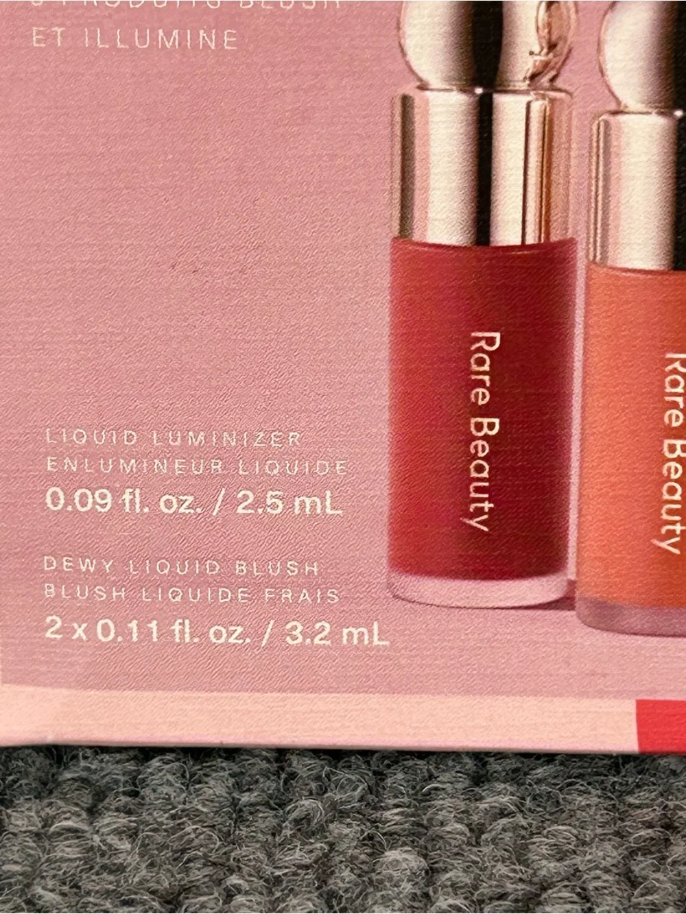 Rare Beauty by Selena Gomez Mini Blush & Luminize 3-Piece Set - Limited Edition